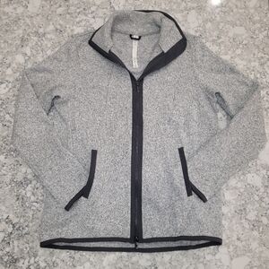 Lululemon Its Fleecing Cold Zip Up Sz 8 Fall Winter Sporty Cozy